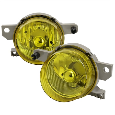 Spec-D Tuning 1993-1997 HONDA DEL SOL EG EH6 FOG LIGHT WITH AMBER LENS, PK 2 LF-DEL93AMOEM-HZ